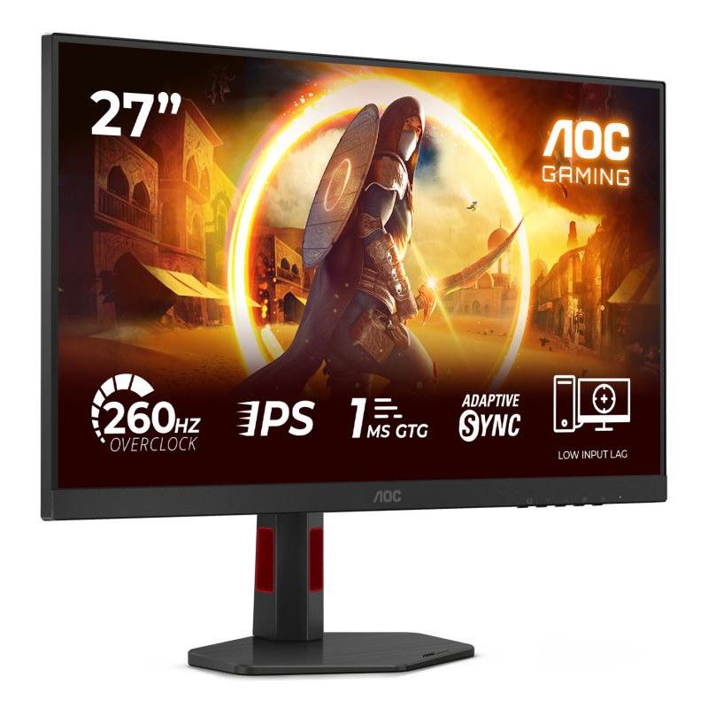 AOC G4 27G4ZR écran plat de PC 68,6 cm (27") 1920 x 1080 pixels Full HD LED Noir, Rouge · Moniteur · Informat Systems Stra... (image 2)