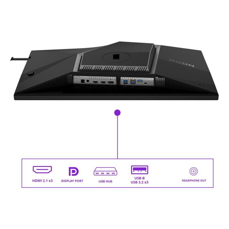 AOC AGON PRO AG276QSG2 écran plat de PC 68,6 cm (27") 2560 x 1440 pixels Quad HD Noir, Gris · Moniteur · Informat Systems ... (image 4)