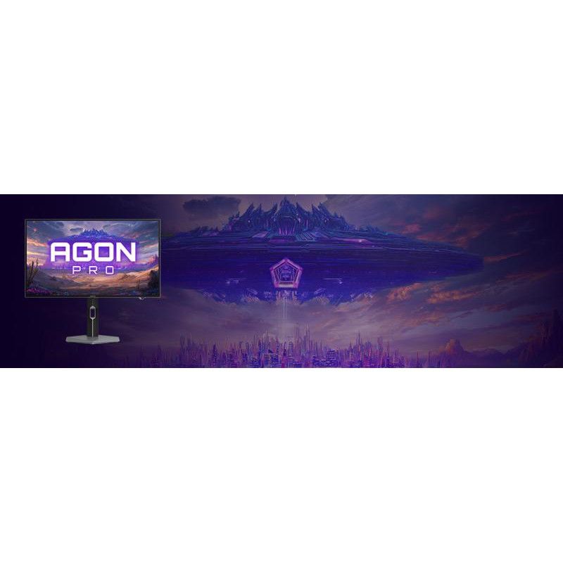 AOC AGON PRO AGP277QKDC écran plat de PC 67,3 cm (26.5") 2560 x 1440 pixels Quad HD OLED Gris · Moniteur · Informat System... (image 5)