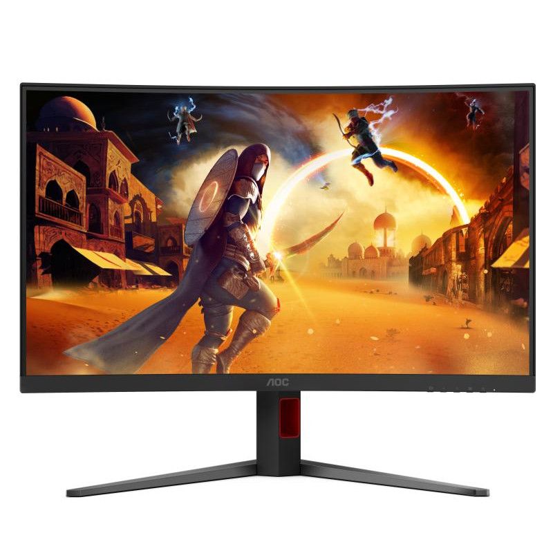 AOC G4 C32G4Z écran plat de PC 80 cm (31.5") 1920 x 1080 pixels Full HD LCD Noir, Rouge · Moniteur · Informat Systems Stra... (image 3)