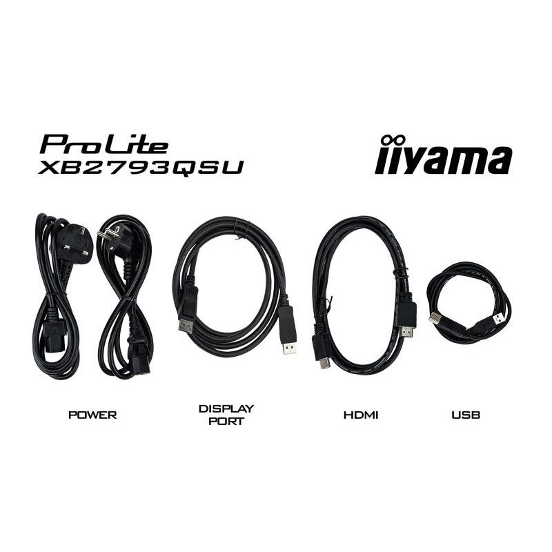iiyama ProLite XB2793QSU-B1 écran plat de PC 68,6 cm (27") 2560 x 1440 pixels Quad HD LED Noir · Moniteur · Informat Syste... (image 18)
