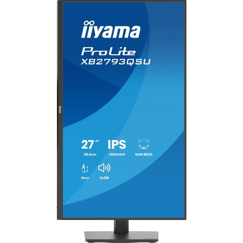 iiyama ProLite XB2793QSU-B1 écran plat de PC 68,6 cm (27") 2560 x 1440 pixels Quad HD LED Noir · Moniteur · Informat Syste... (image 4)