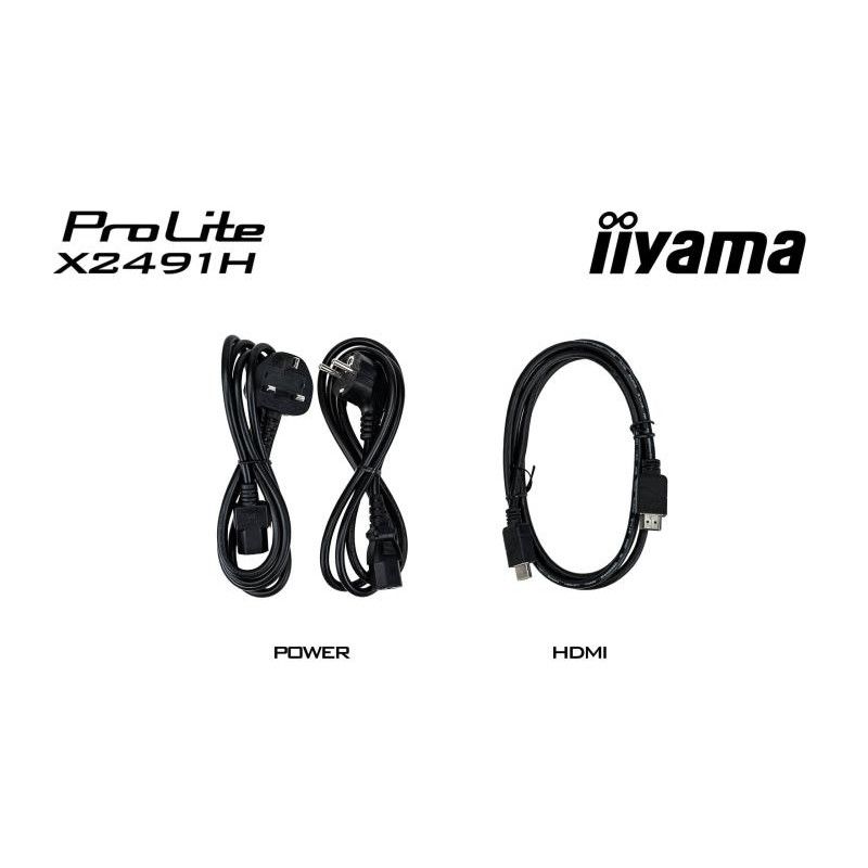 iiyama ProLite X2491H-B1 écran plat de PC 60,5 cm (23.8") 1920 x 1080 pixels Full HD LCD Noir · Moniteur · Informat System... (image 17)