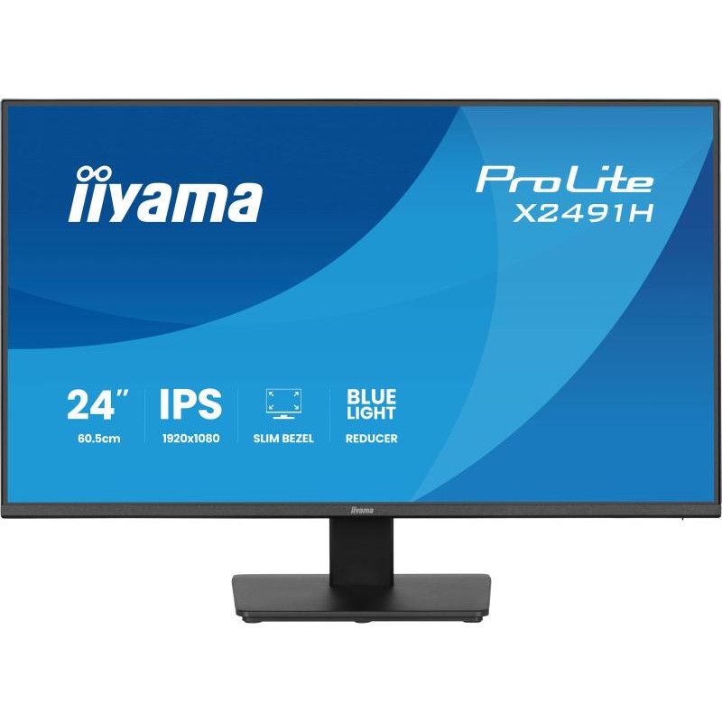 iiyama ProLite X2491H-B1 écran plat de PC 60,5 cm (23.8") 1920 x 1080 pixels Full HD LCD Noir · Moniteur · Informat System... (image 3)