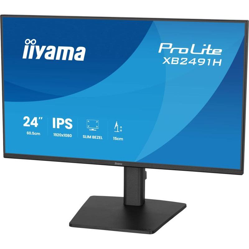 iiyama ProLite XB2491H-B1 écran plat de PC 60,5 cm (23.8") 1920 x 1080 pixels Full HD LCD Noir · Moniteur · Informat Syste... (image 7)