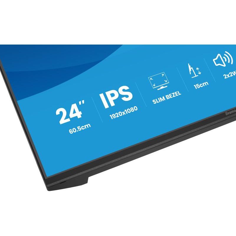 iiyama ProLite XB2491HS-B1 écran plat de PC 60,5 cm (23.8") 1920 x 1080 pixels Full HD LCD Noir · Moniteur · Informat Syst... (image 11)