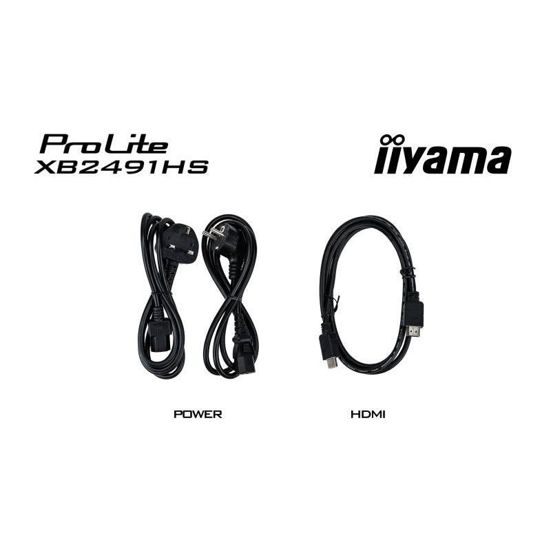 iiyama ProLite XB2491HS-B1 écran plat de PC 60,5 cm (23.8") 1920 x 1080 pixels Full HD LCD Noir · Moniteur · Informat Syst... (image 20)