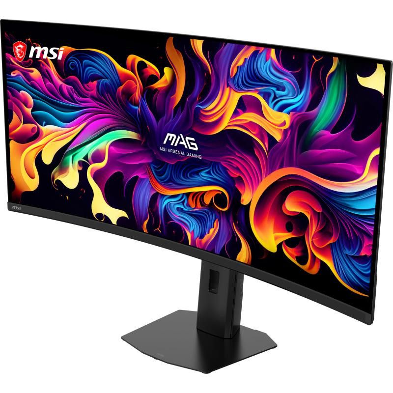 MSI MAG 341CQP QD-OLED X28 écran plat de PC 86,4 cm (34") 3440 x 1440 pixels UltraWide Quad HD Noir · Moniteur · Informat ... (image 9)