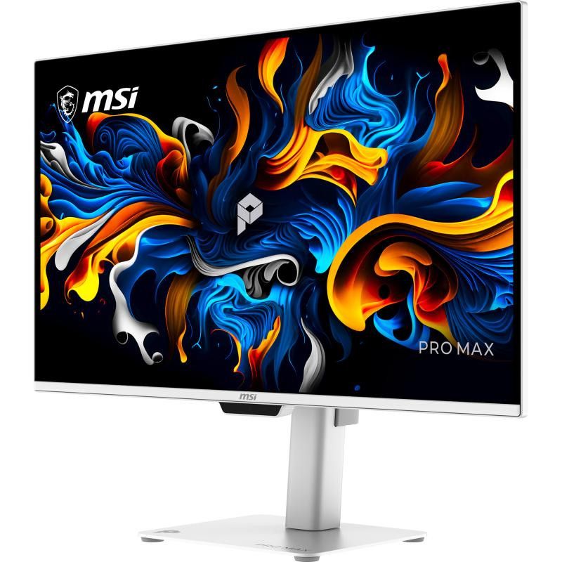 MSI Pro MAX 271UPXW12G écran plat de PC 67,3 cm (26.5") 3840 x 2160 pixels Full HD Ultra large QD-OLED Blanc · Moniteur · ... (image 8)