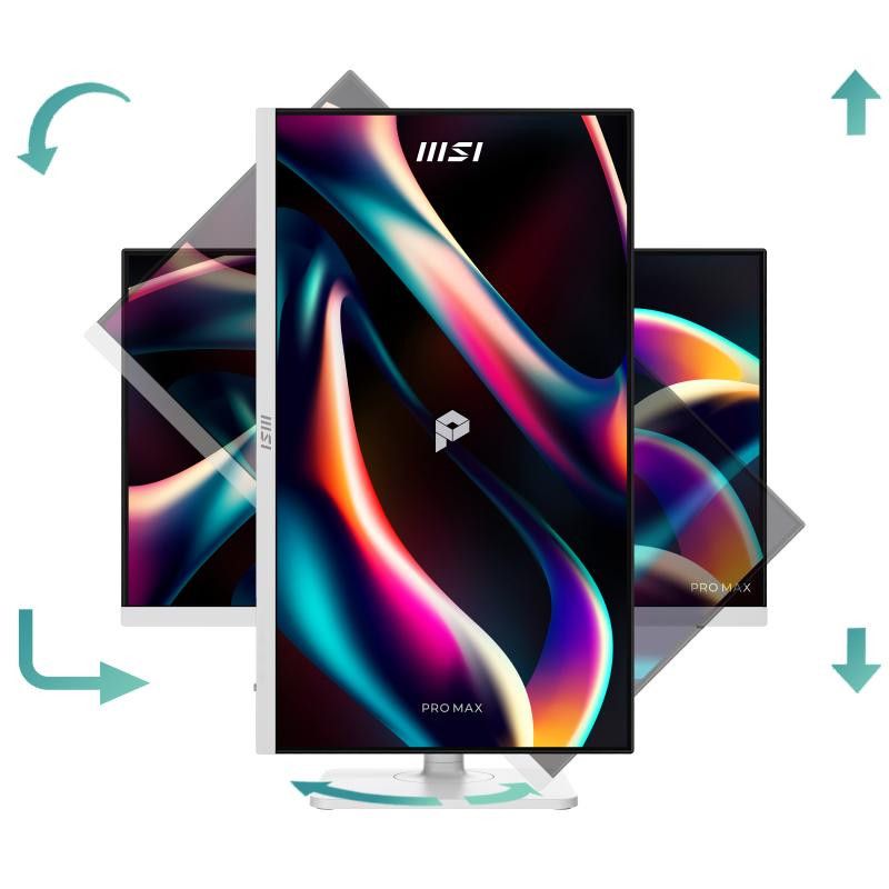 MSI PRO MAX 241PHW E14 écran plat de PC 60,5 cm (23.8") 1920 x 1080 pixels Full HD LCD Blanc · Moniteur · Informat Systems... (image 4)