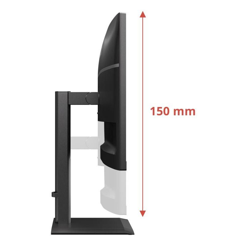 AOC E4 U27E4CV écran plat de PC 68,6 cm (27") 3840 x 2160 pixels 4K Ultra HD LED Noir · Moniteur · Informat Systems Strasb... (image 4)