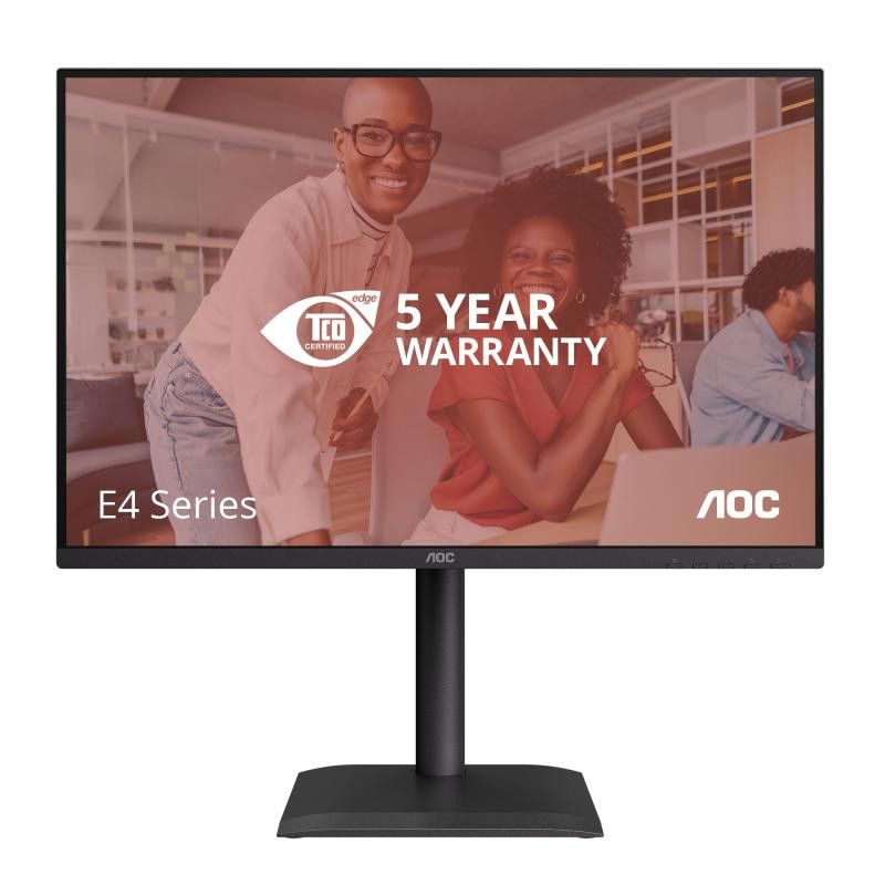 AOC E4 X24E4U écran plat de PC 61 cm (24") 1920 x 1200 pixels Full HD LED Noir · Moniteur · Informat Systems Strasbourg (image 2)
