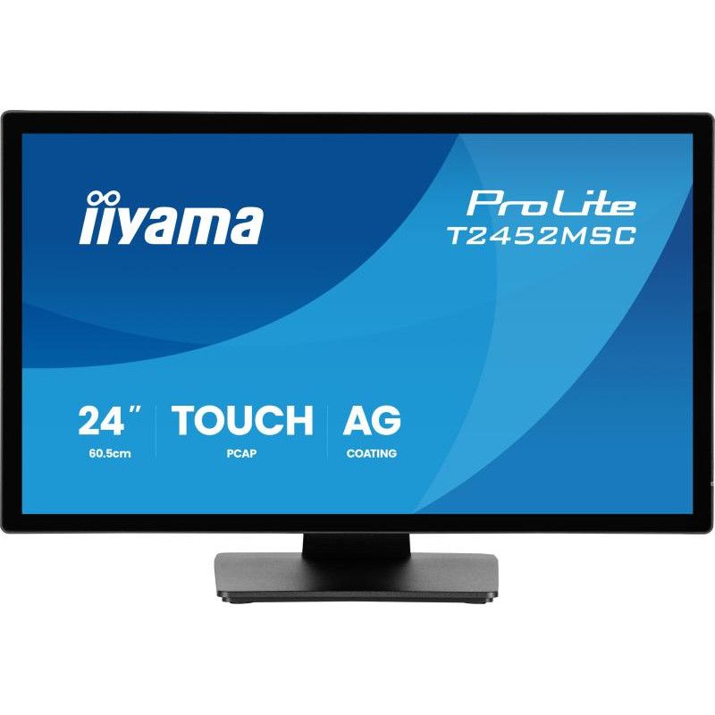iiyama ProLite T2452MSC-B2AG écran plat de PC 61 cm (24") 1920 x 1080 pixels Full HD LED Écran tactile Noir · Moniteur · I... (image 2)