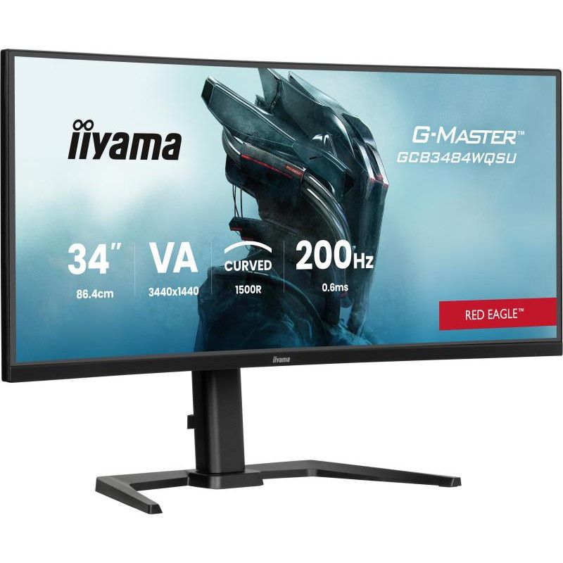 iiyama G-MASTER GCB3484WQSU-B2 34IN PRO-GAMING 0.4MS VA LCD 3440X144 écran plat de PC 86,4 cm (34") 3440 x 1440 pixels Ult... (image 2)