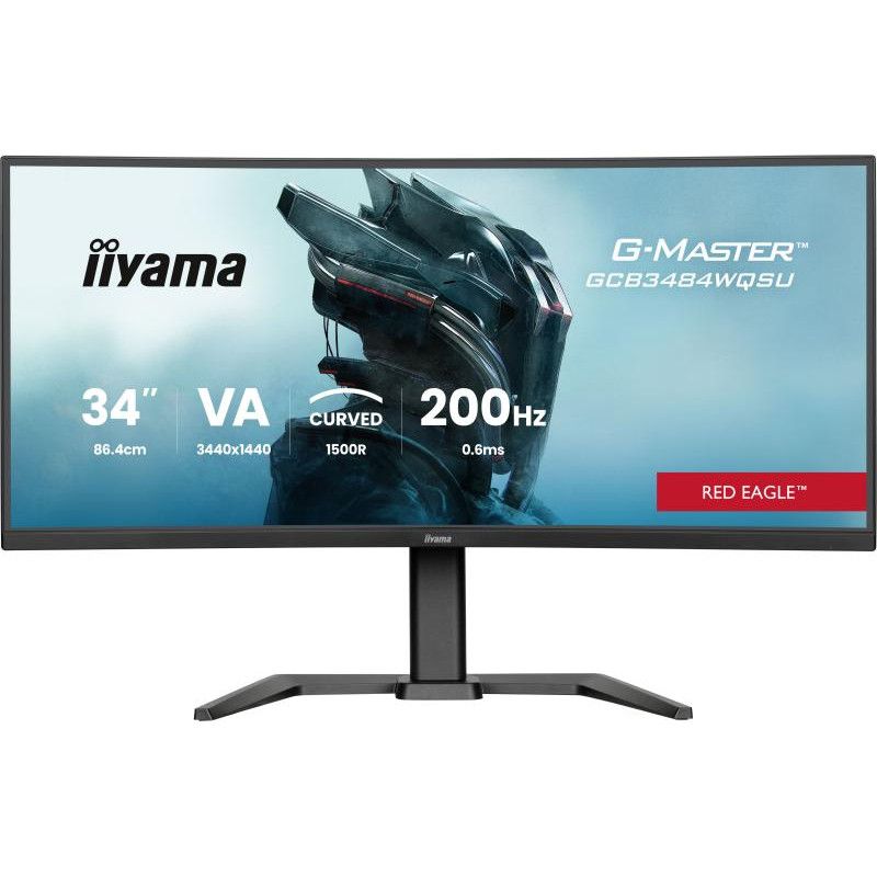 iiyama G-MASTER GCB3484WQSU-B2 34IN PRO-GAMING 0.4MS VA LCD 3440X144 écran plat de PC 86,4 cm (34") 3440 x 1440 pixels Ult... (image 3)
