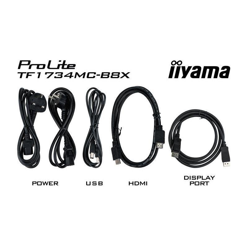 iiyama ProLite TF1734MC-B8X écran plat de PC 43,2 cm (17") 1280 x 1024 pixels Écran tactile · Moniteur · Informat Systems ... (image 9)