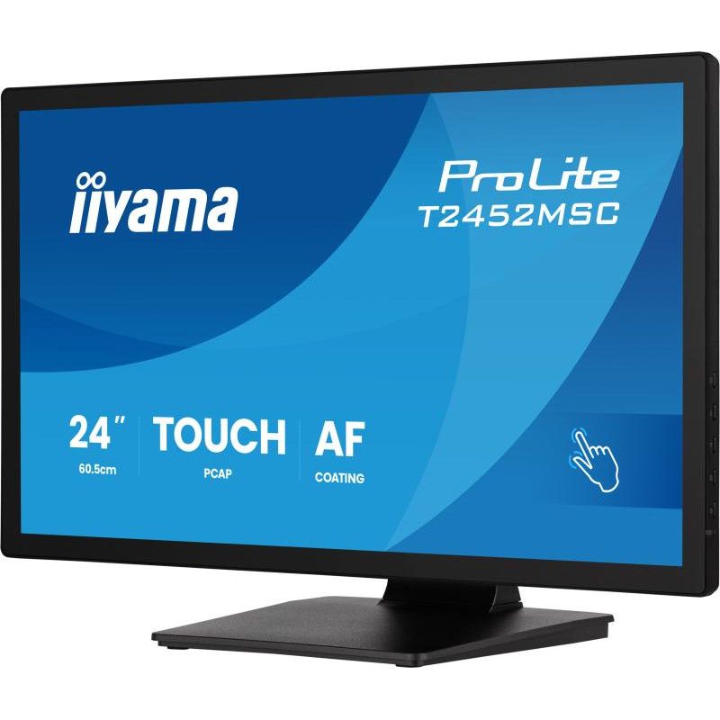 iiyama ProLite T2452MSC-B2 écran plat de PC 61 cm (24") 1920 x 1080 pixels Full HD Écran tactile Noir · Moniteur · Informa... (image 4)