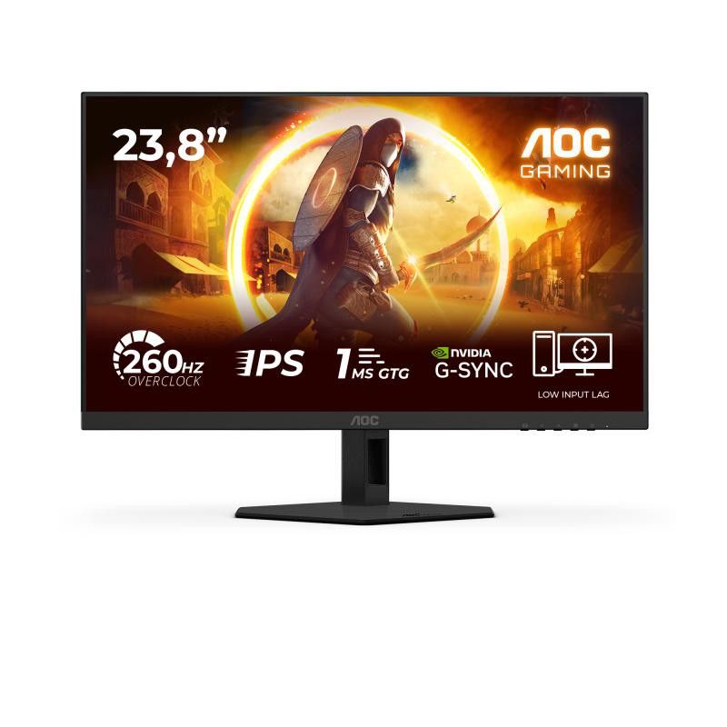 AOC G4 24G4ZRE écran plat de PC 60,5 cm (23.8") 1920 x 1080 pixels Full HD LED Noir, Rouge · Moniteur · Informat Systems S...