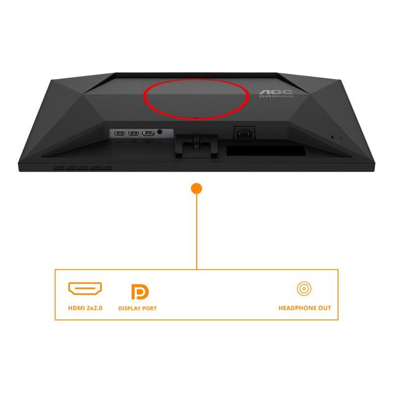 AOC G4 24G4ZRE écran plat de PC 60,5 cm (23.8") 1920 x 1080 pixels Full HD LED Noir, Rouge · Moniteur · Informat Systems S... (image 3)