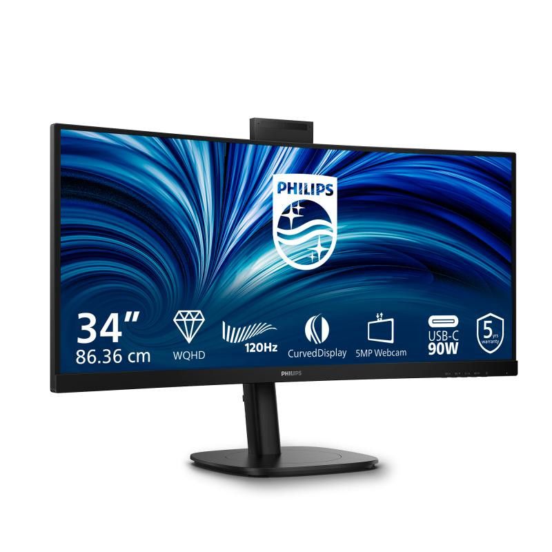 Philips 3000 series 34B2U3600CH/00 écran plat de PC 86,4 cm (34") 3440 x 1440 pixels Wide Quad HD LCD Noir · Moniteur · In... (image 2)
