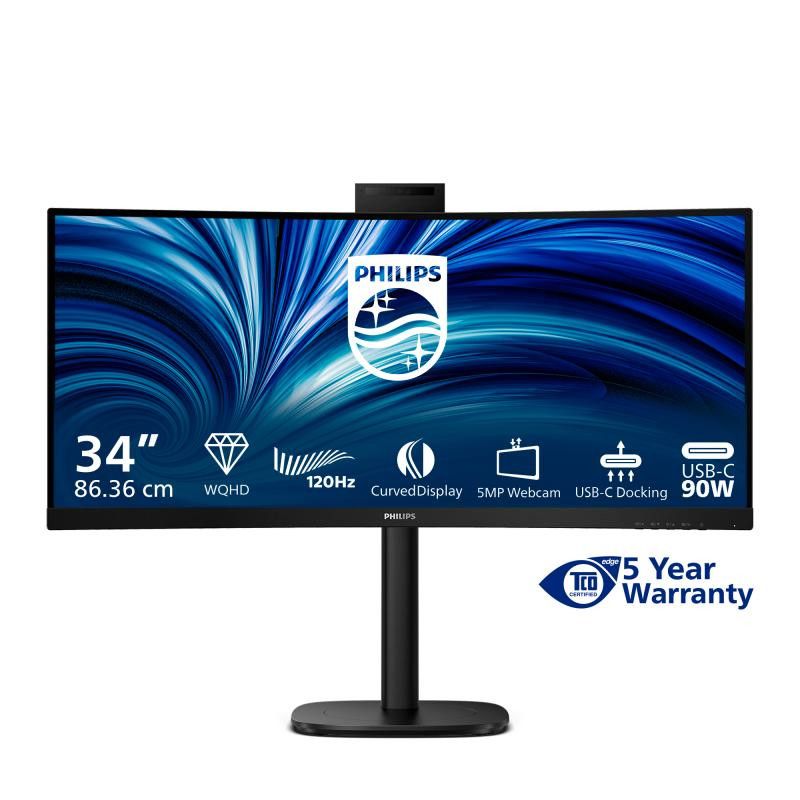 Philips 3000 series 34B2U3600CH/00 écran plat de PC 86,4 cm (34") 3440 x 1440 pixels Wide Quad HD LCD Noir · Moniteur · In... (image 3)