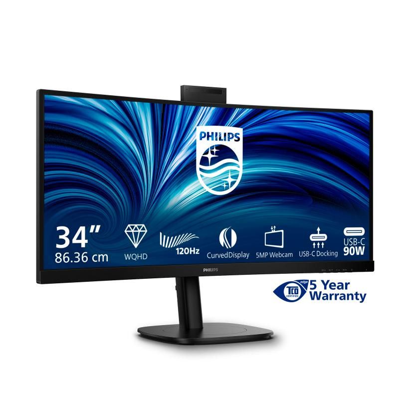 Philips 3000 series 34B2U3600CH/00 écran plat de PC 86,4 cm (34") 3440 x 1440 pixels Wide Quad HD LCD Noir · Moniteur · In... (image 4)