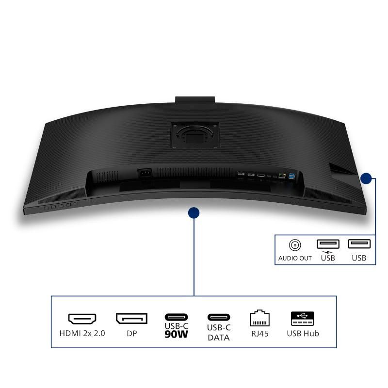 Philips 3000 series 34B2U3600CH/00 écran plat de PC 86,4 cm (34") 3440 x 1440 pixels Wide Quad HD LCD Noir · Moniteur · In... (image 6)