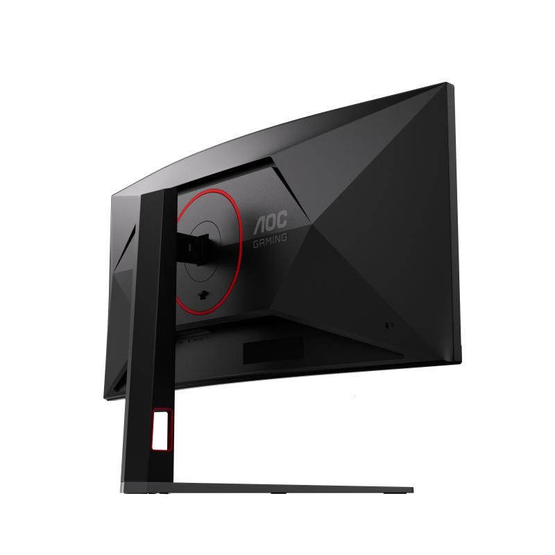 AOC G4 34'' CU34G4CA écran plat de PC 86,4 cm (34") 3440 x 1440 pixels Noir, Rouge · Moniteur · Informat Systems Strasbourg (image 16)