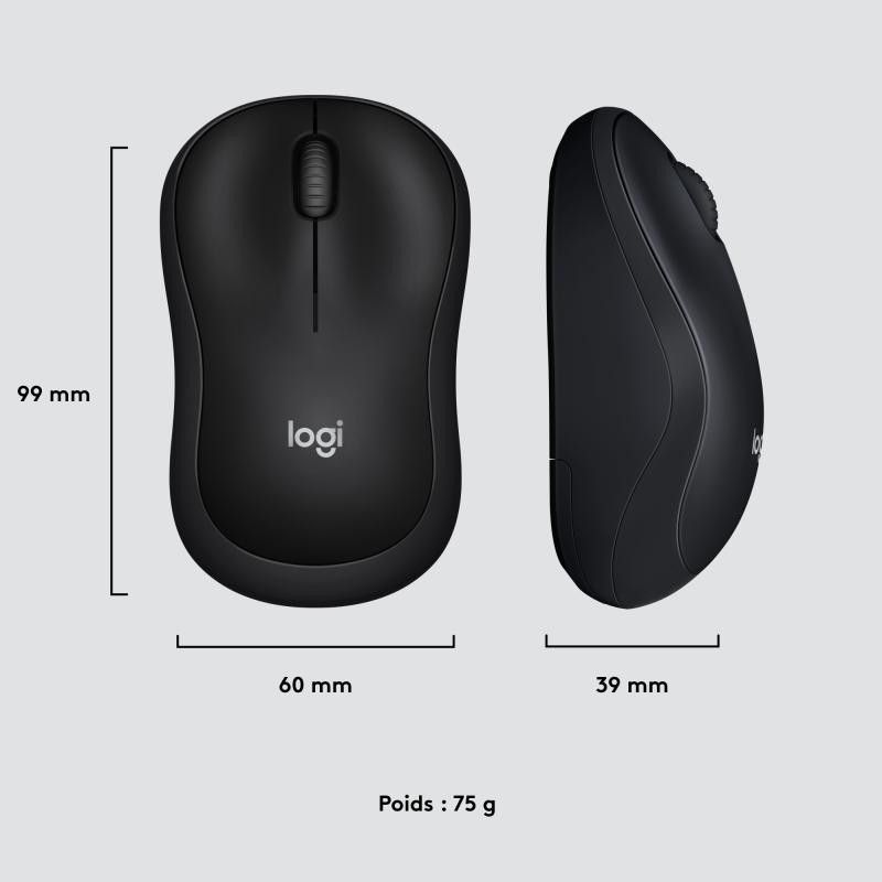 Logitech M220 Silent Noir Sans Fil · SOURIS · Informat Systems Strasbourg (image 16)