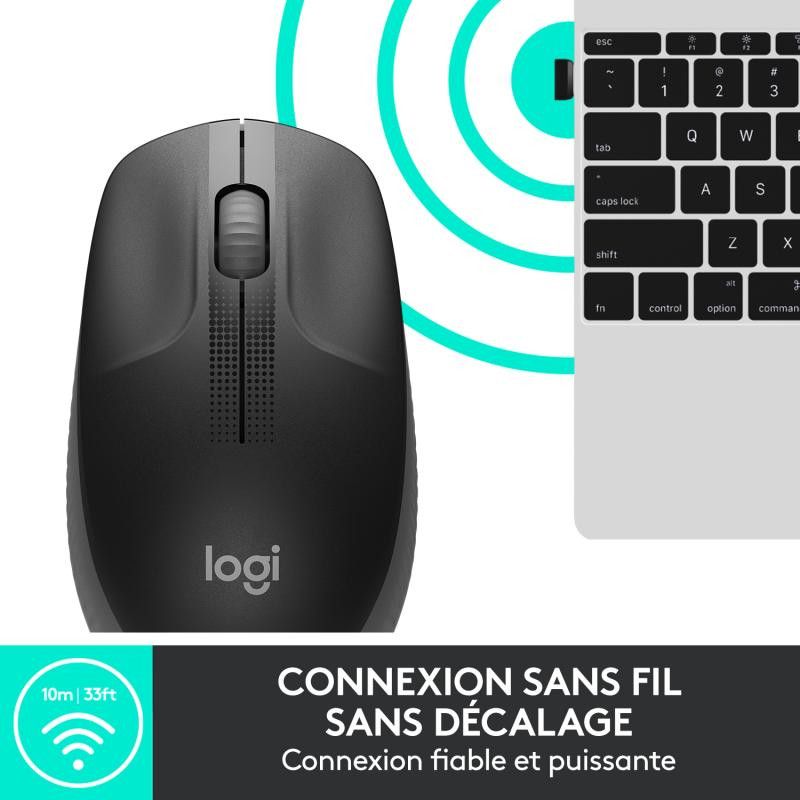 Logitech M190 Noir Sans Fil *910-005905 · SOURIS · Informat Systems Strasbourg (image 9)