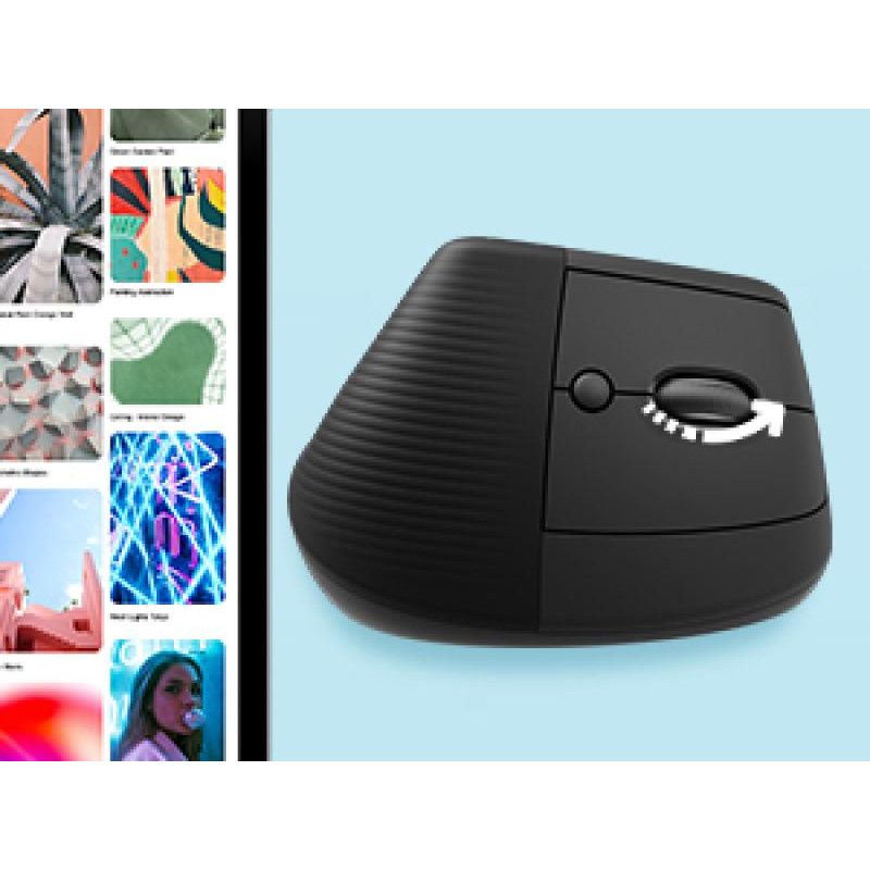 Logitech Souris LIFT LEFT VERTICAL ERGO Bluetooth - Graphite · Souris PC · Informat Systems Strasbourg (image 26)