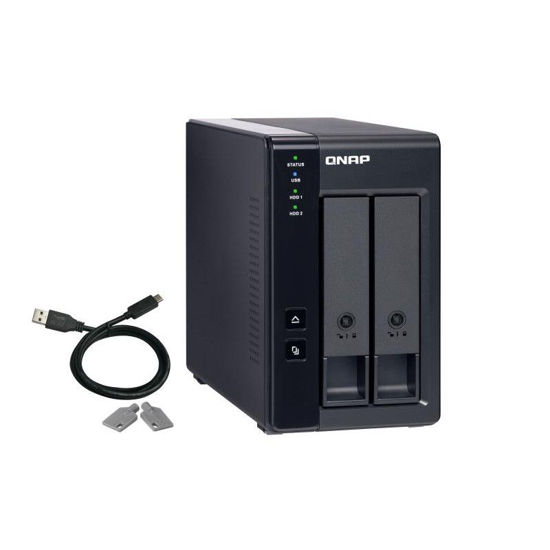 QNAP TR-002 Boitier d'Expansion 2 Baies · Serveurs NAS · Informat Systems Strasbourg (image 4)