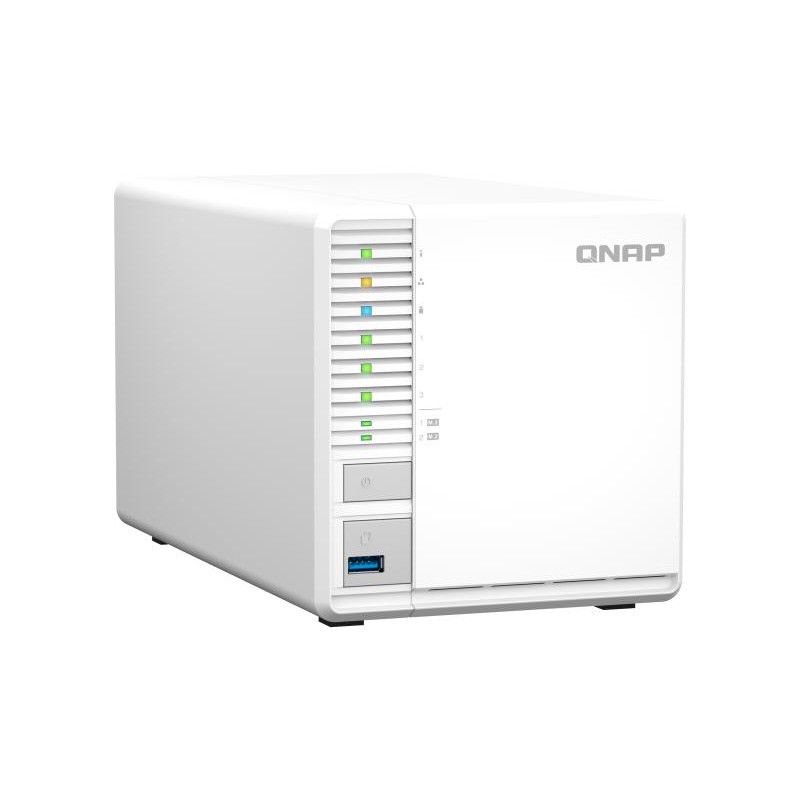 QNAP TS-364 NAS Tower Intel® Celeron® N5095 8 Go DDR4 0 To QNAP Turbo System Blanc · Serveurs NAS · Informat Systems Stras... (image 3)