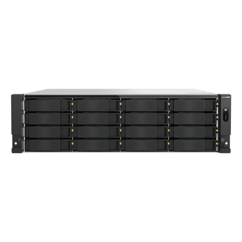 QNAP TS-H1677AXU-RP Serveur de stockage Rack (3 U) AMD Ryzen 7 7745 32 Go DDR5 0 To QNAP QTS Noir, Gris · Serveurs NAS · I...