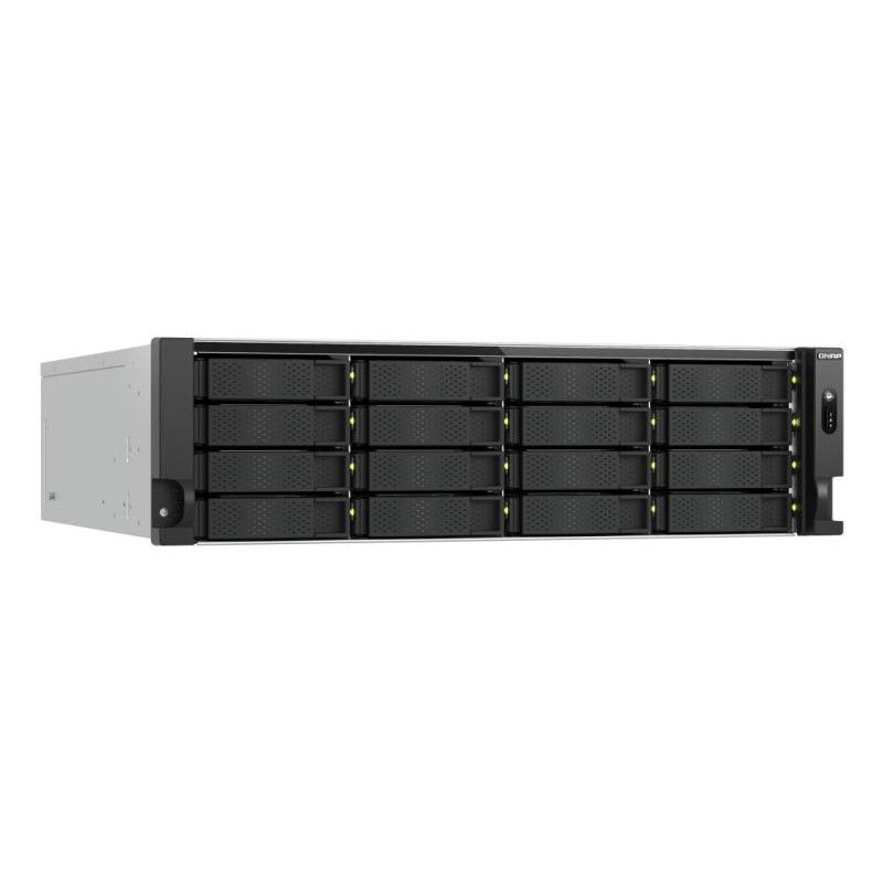 QNAP TS-H1677AXU-RP Serveur de stockage Rack (3 U) AMD Ryzen 7 7745 32 Go DDR5 0 To QNAP QTS Noir, Gris · Serveurs NAS · I... (image 2)