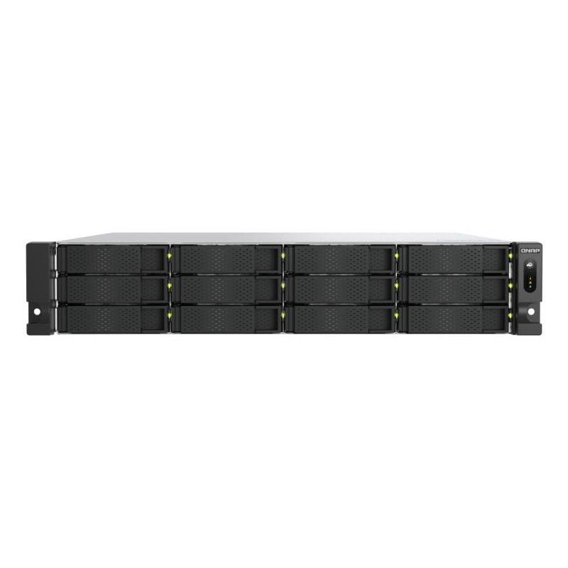 QNAP TS-H1277AXU-RP NAS Rack (2 U) AMD Ryzen 7 32 Go DDR5 0 To QuTS hero Noir · Serveurs NAS · Informat Systems Strasbourg