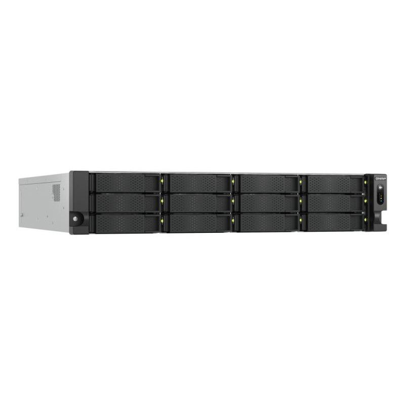 QNAP TS-H1277AXU-RP NAS Rack (2 U) AMD Ryzen 7 32 Go DDR5 0 To QuTS hero Noir · Serveurs NAS · Informat Systems Strasbourg (image 2)