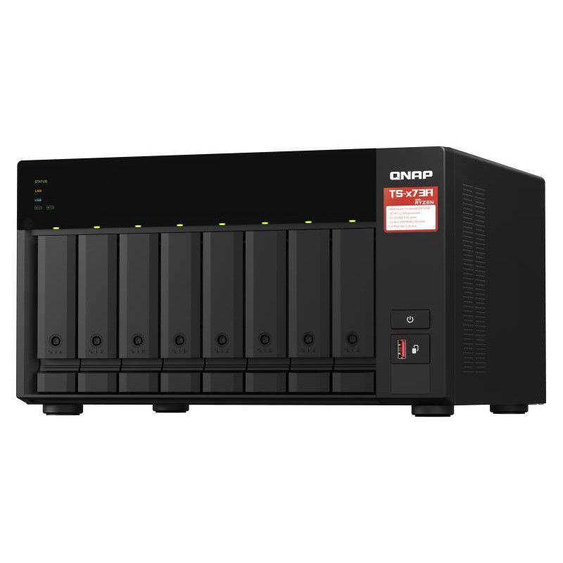 QNAP TS-873A-SW5T Serveur NAS 8 Baies + QSW-1105-5T · Serveurs NAS · Informat Systems Strasbourg (image 6)