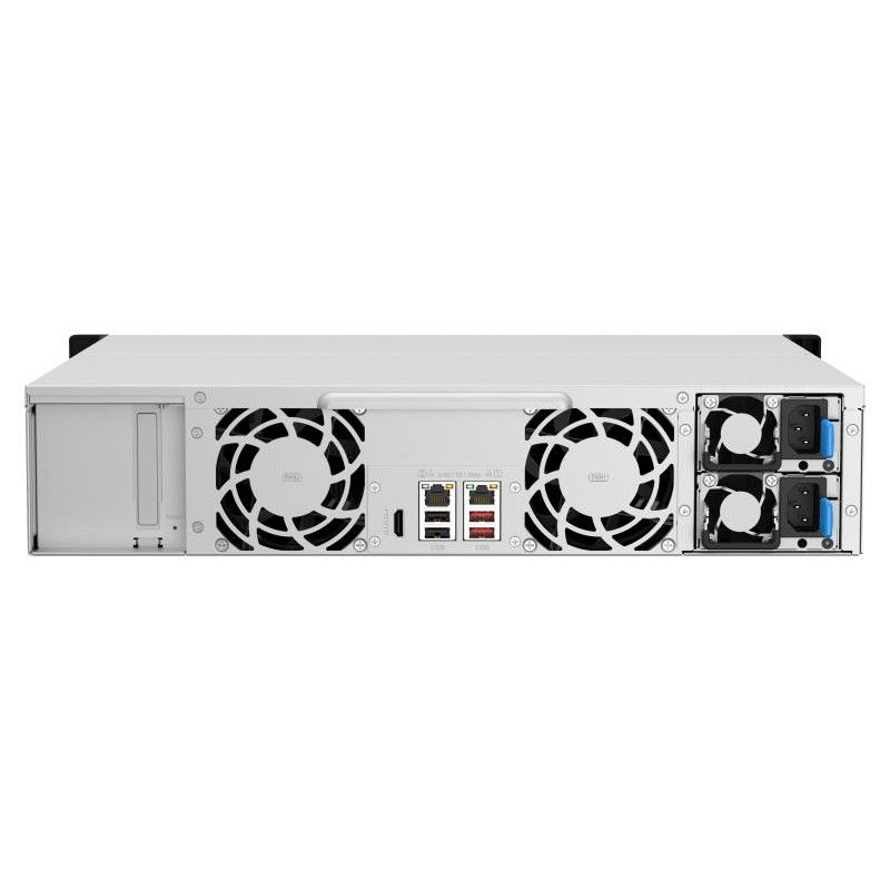 QNAP TS-1264U-RP NAS Rack (2 U) Intel® Celeron® 8 Go DDR4 0 To QNAP QTS Aluminium, Noir · Serveurs NAS · Informat Systems ... (image 4)