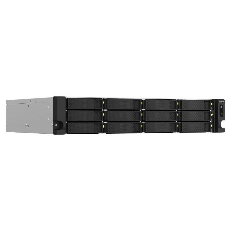 QNAP TS-1264U-RP NAS Rack (2 U) Intel® Celeron® 8 Go DDR4 0 To QNAP QTS Aluminium, Noir · Serveurs NAS · Informat Systems ... (image 5)