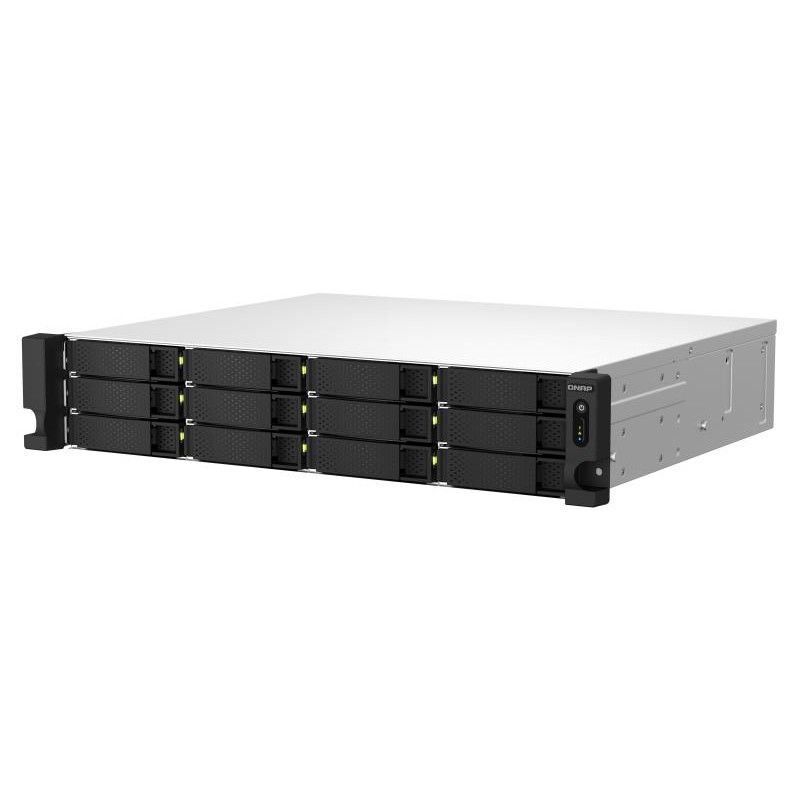 QNAP TS-1264U-RP NAS Rack (2 U) Intel® Celeron® 8 Go DDR4 0 To QNAP QTS Aluminium, Noir · Serveurs NAS · Informat Systems ... (image 7)