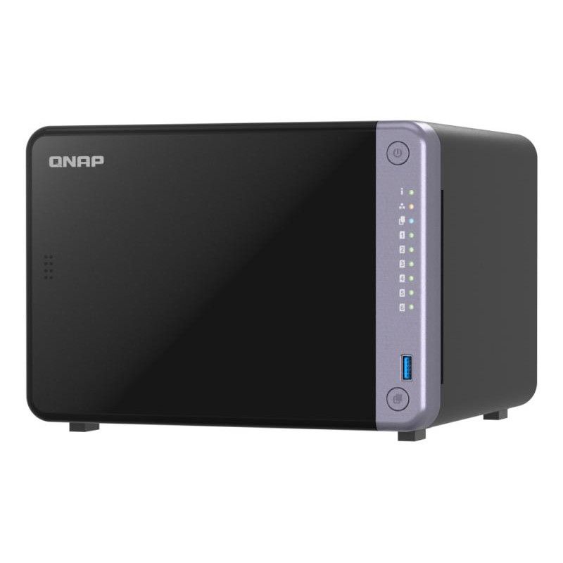 QNAP TS-632X NAS Tower Alpine Alpine AL-524 4 Go DDR4 QNAP QTS Noir · Serveurs NAS · Informat Systems Strasbourg
