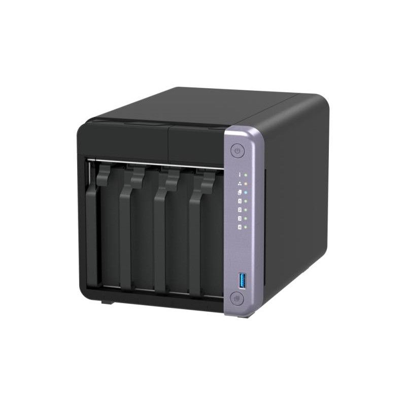 QNAP TS-432X NAS Tower Alpine Alpine AL-524 4 Go DDR4 QNAP QTS Noir · Serveurs NAS · Informat Systems Strasbourg (image 6)