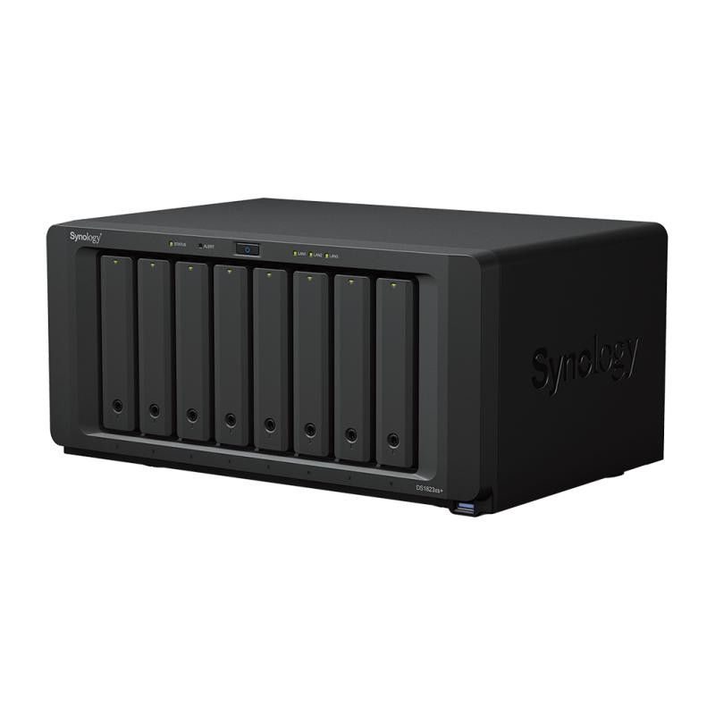 Synology DiskStation DS1823XS+ serveur de stockage NAS Tower Ryzen Embedded V1780B 8 Go DDR4 0 To DiskStation Manager Noir... (image 3)