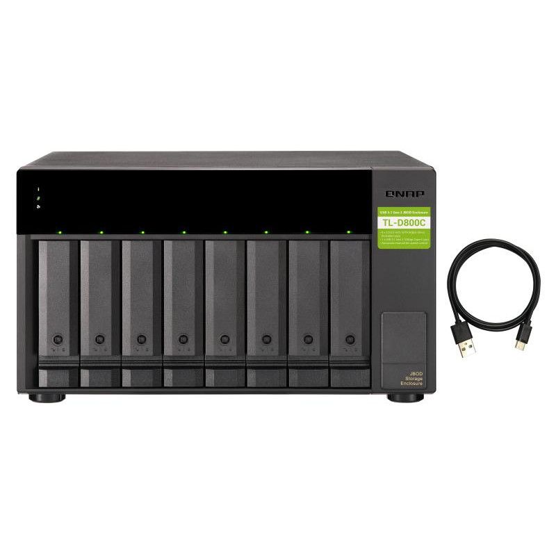 QNAP TL-D800C · Serveurs NAS · Informat Systems Strasbourg