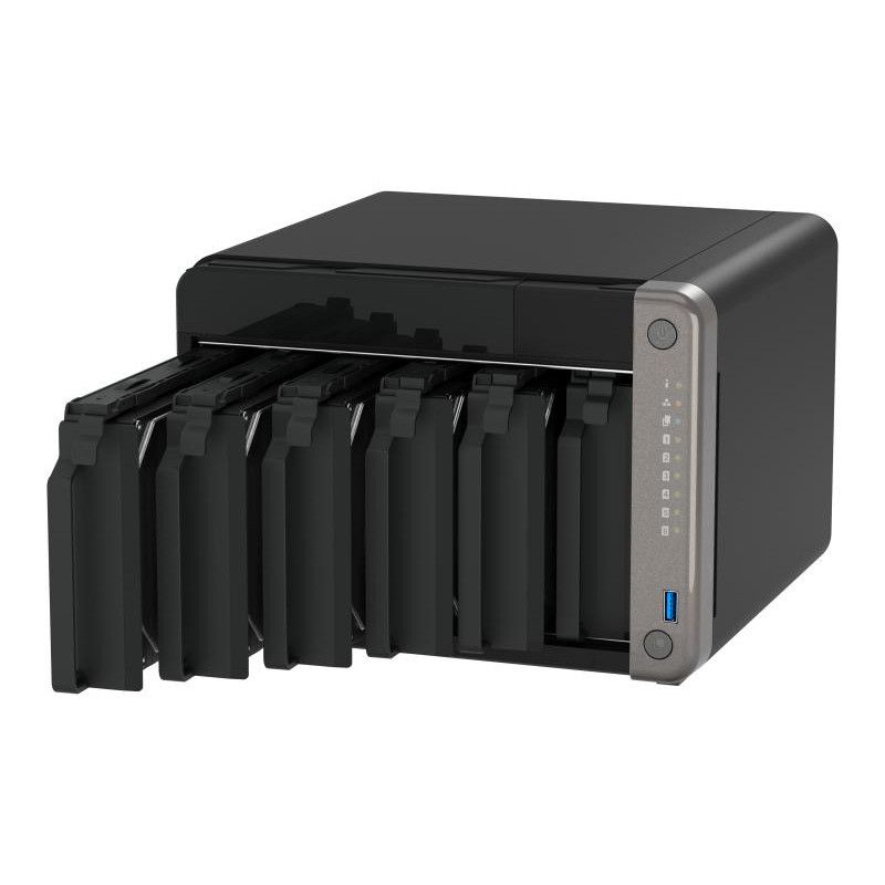 QNAP TS-AI642-8G serveur de stockage NAS Tower ARM Cortex-A76 8 Go Noir · Serveurs NAS · Informat Systems Strasbourg (image 4)