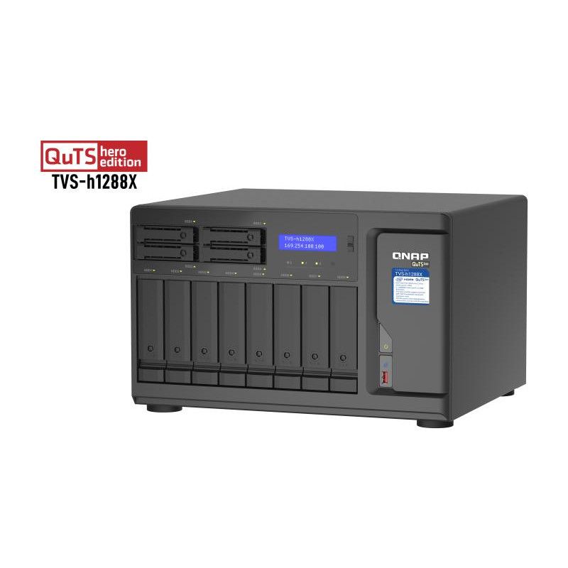 QNAP TVS-H1288X-W1250-16G · Serveurs NAS · Informat Systems Strasbourg (image 5)