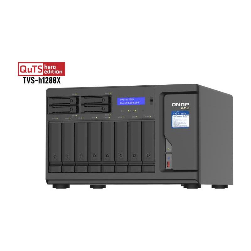 QNAP TVS-H1288X-W1250-16G · Serveurs NAS · Informat Systems Strasbourg (image 6)