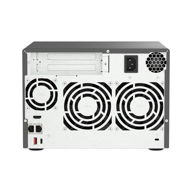 QNAP TVS-H674T-I5-32G serveur de stockage NAS Tower Intel® Core i5 i5-12400 32 Go DDR4 HDD QNAP QTS Noir · Serveurs NAS · ... (image 2)