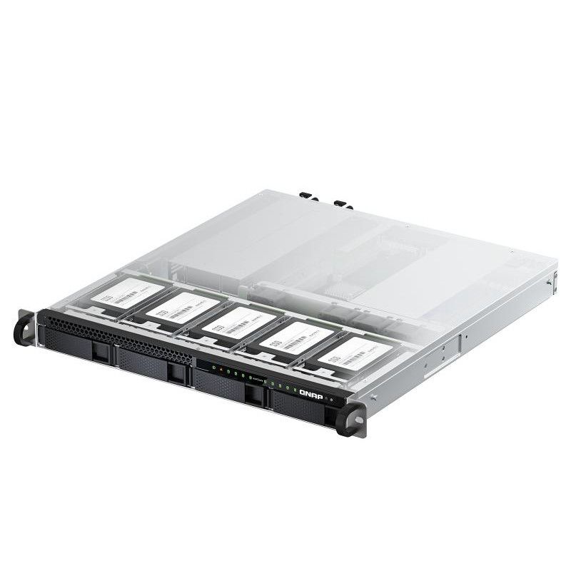 QNAP TS-h987XU-RP NAS Rack (1 U) Intel Xeon E E-2334 16 Go DDR4 QuTS hero Noir, Argent · Serveurs NAS · Informat Systems S... (image 6)